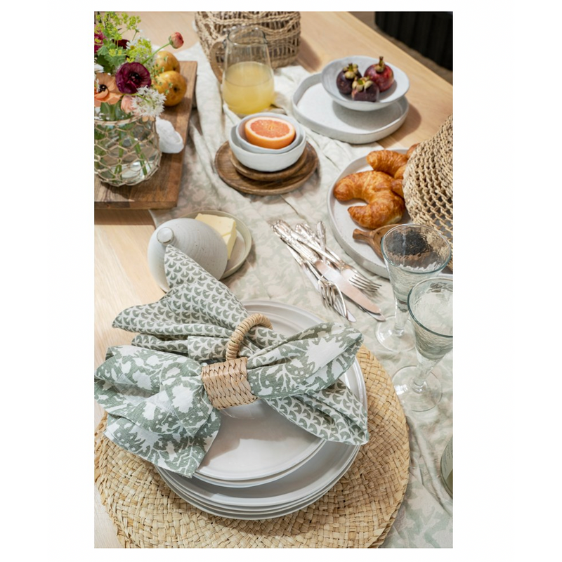 Basketweave Barrel Napkin Ring