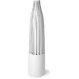 Kiara White Pinstripe Vase