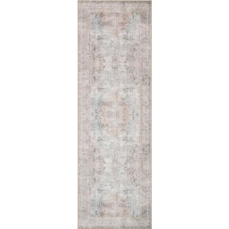 Loren Area Rug - Silver and Slate