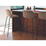 Oles Stool - Light Beige Fabric