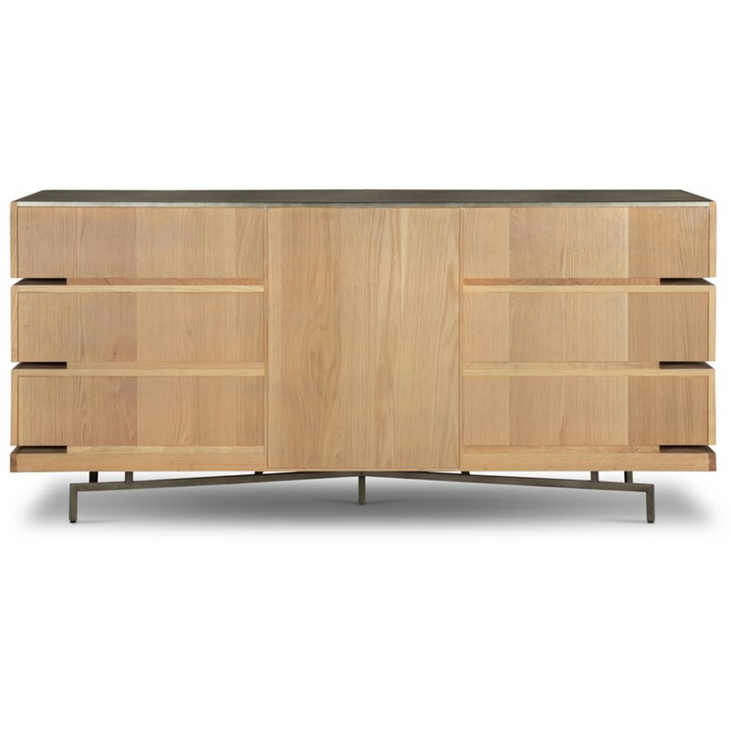 Morrisey Dresser - Natural Oak Solid