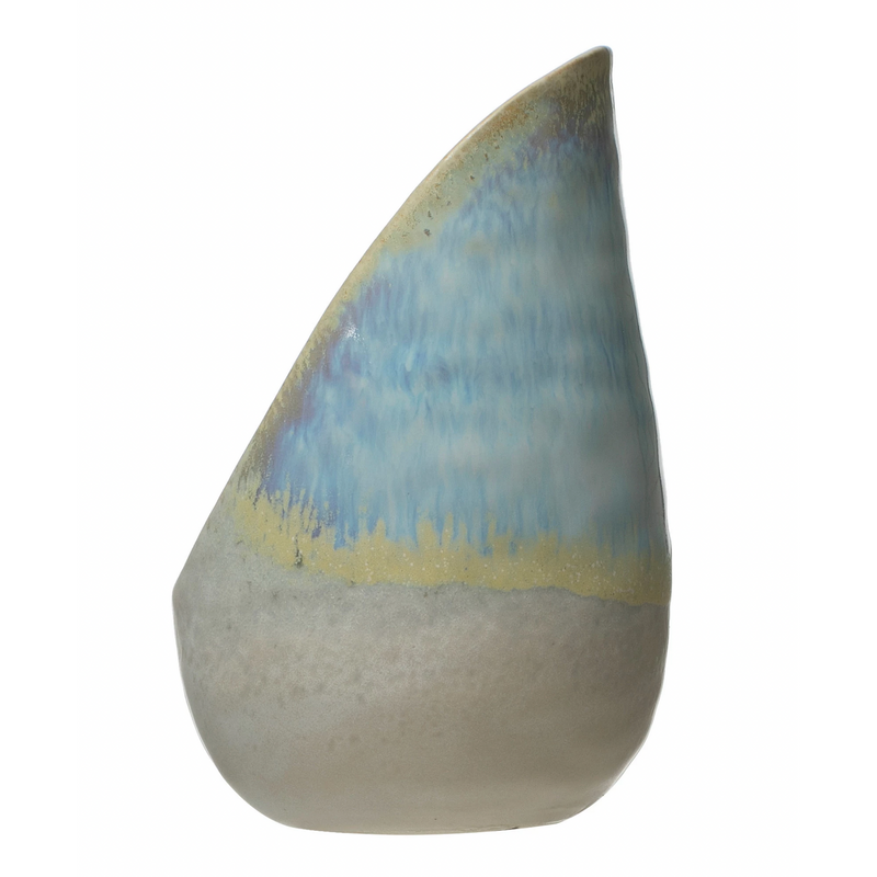 Stoneware Spoon Rest with Glaze