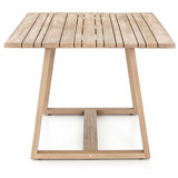 Atherton Outdoor Dining Table - Brown