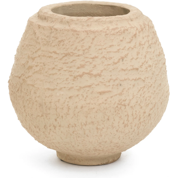 Osnaburg Textured Vase