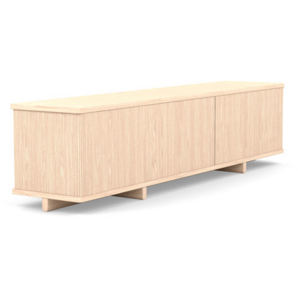 Tambour Credenza 86" - Ash