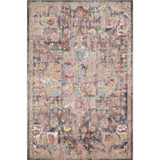 Medusa Area Rug - Charcoal and Fiesta