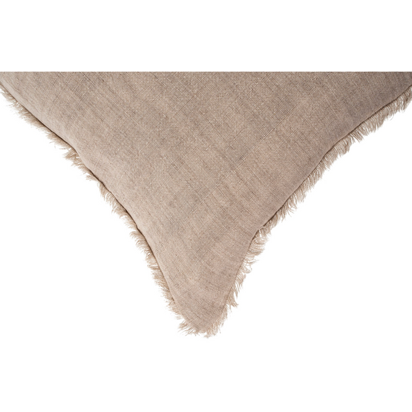 Lina Linen Cushion - Dove 24x24