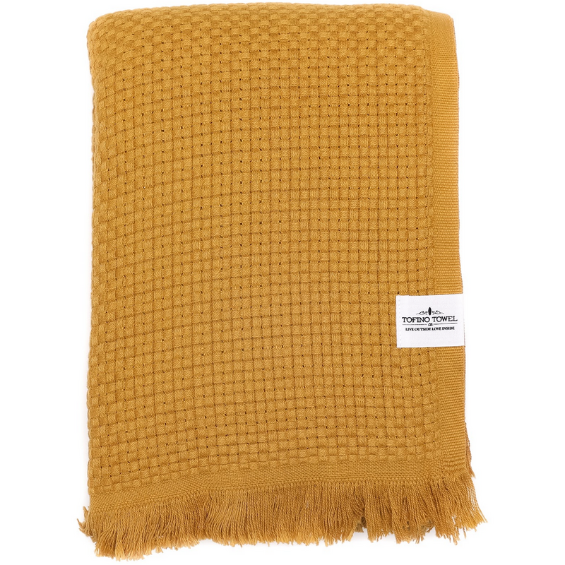 Tofino Towel Co - Turkish Throw 100% cotton The Nala- Gold