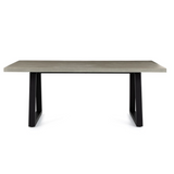 Cyrus Outdoor Dining Table - Light Grey