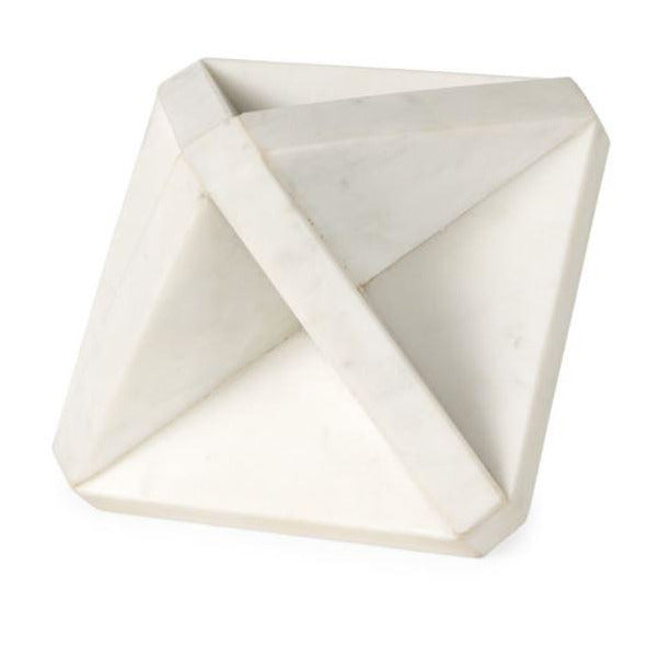 Sophia White Decor Marble Stand