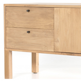 Isador Media Console - Dry Wash Poplar