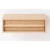 Marcel Single Drawer Floating Nightstand in Oak