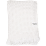 Tofino Towel Co - Turkish Throw 100% cotton The Nala- White