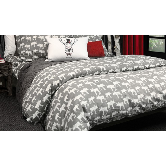Woodland Queen Flannel Sheet Set