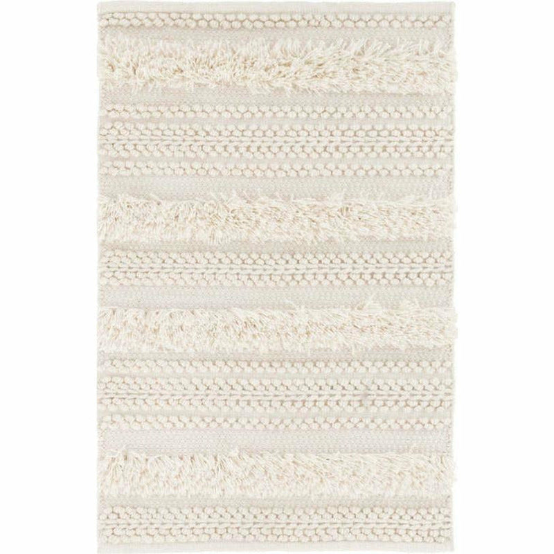 Zara Striped Ivory Area Rug