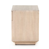 Journey Nightstand in White Mahogany