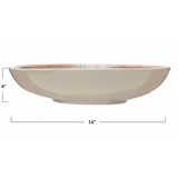 Serving Bowl w/ Pattern 16"