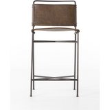 Wharton Counter Stool - Distressed Brown