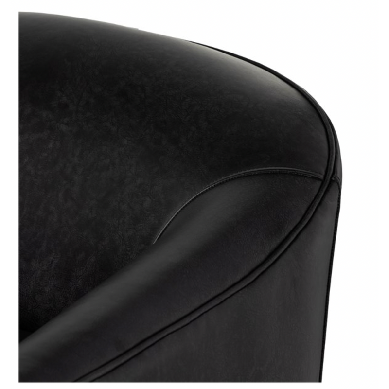 Quinton Swivel Chair - Arvada Black