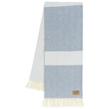 Colour Block Stripe Throw