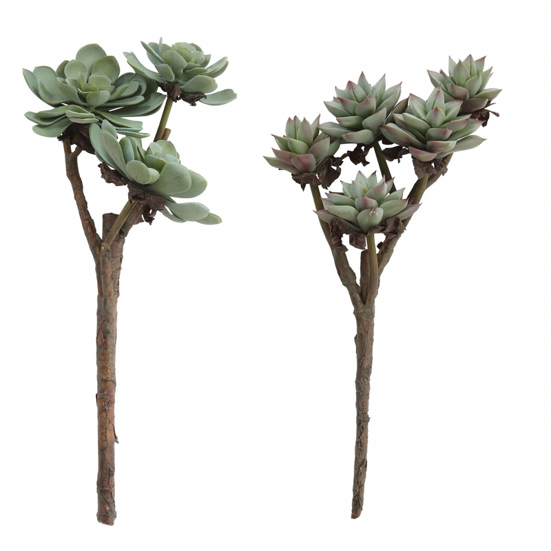 Faux Succulent Branch
