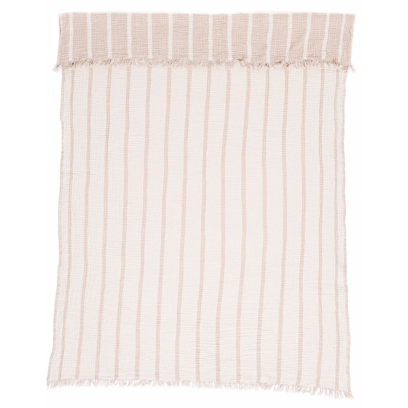 Tofino Towel Co - Turkish Throw 100% cotton The Ahoy - Beige