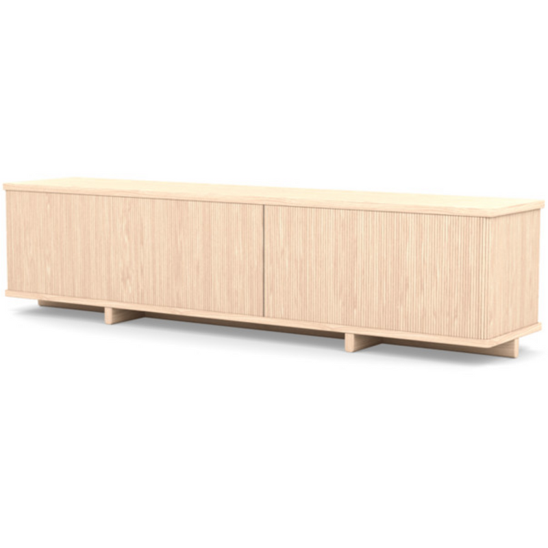 Tambour Credenza 86" - Ash