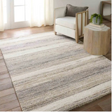 Ferris Rug - White / Grey / Humus