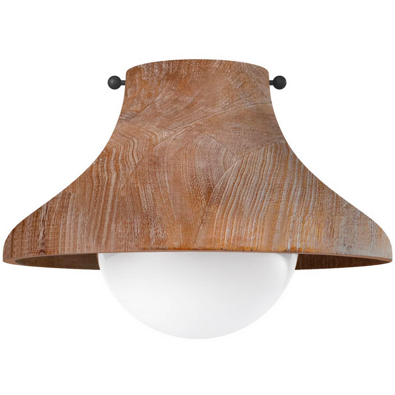 Surfside Wood Flush Mount