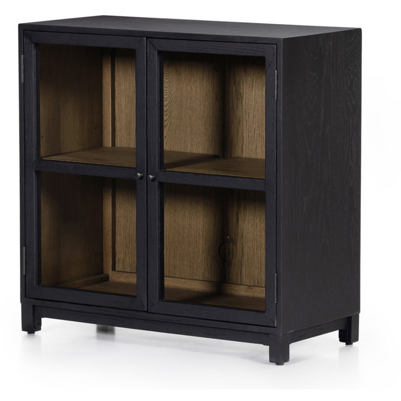 Millie Small Cabinet in Drifted Matte Black