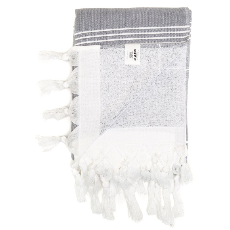 The Lark Towel - Charcoal Grey