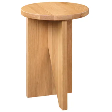 Grace Accent Table in Natural Oak