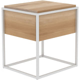 Oak Monolit Bedside Table