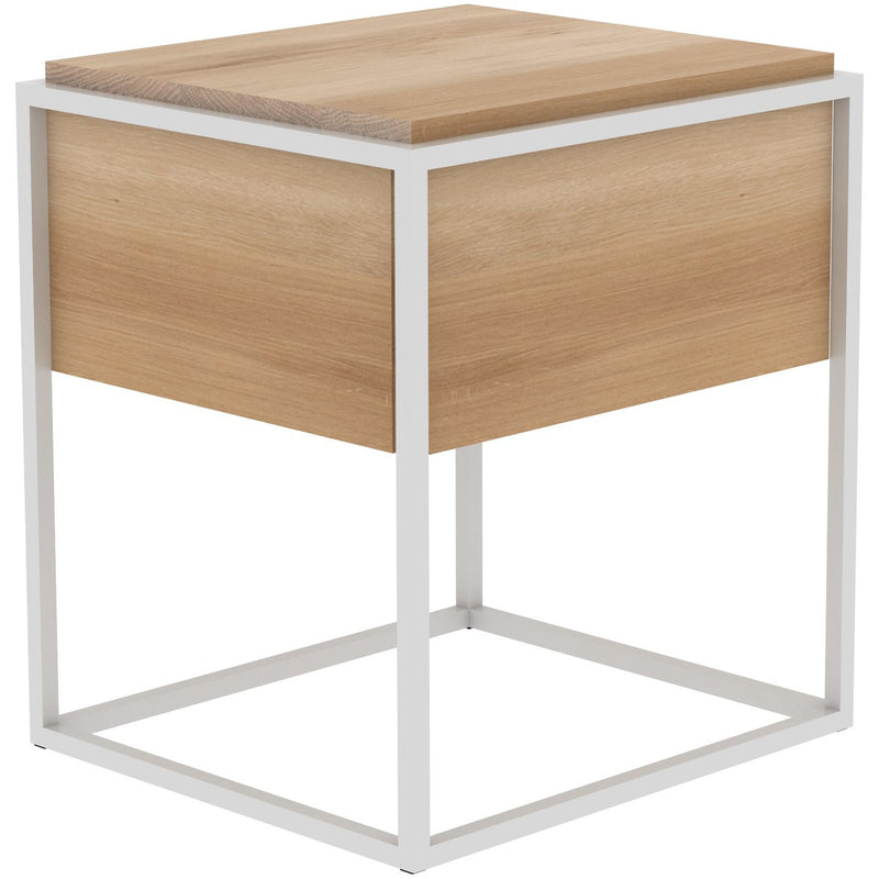 Oak Monolit Bedside Table