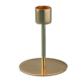 Gold Taper Candle Holder - Medium