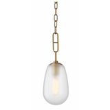 Bruckner Pendant in Aged Brass
