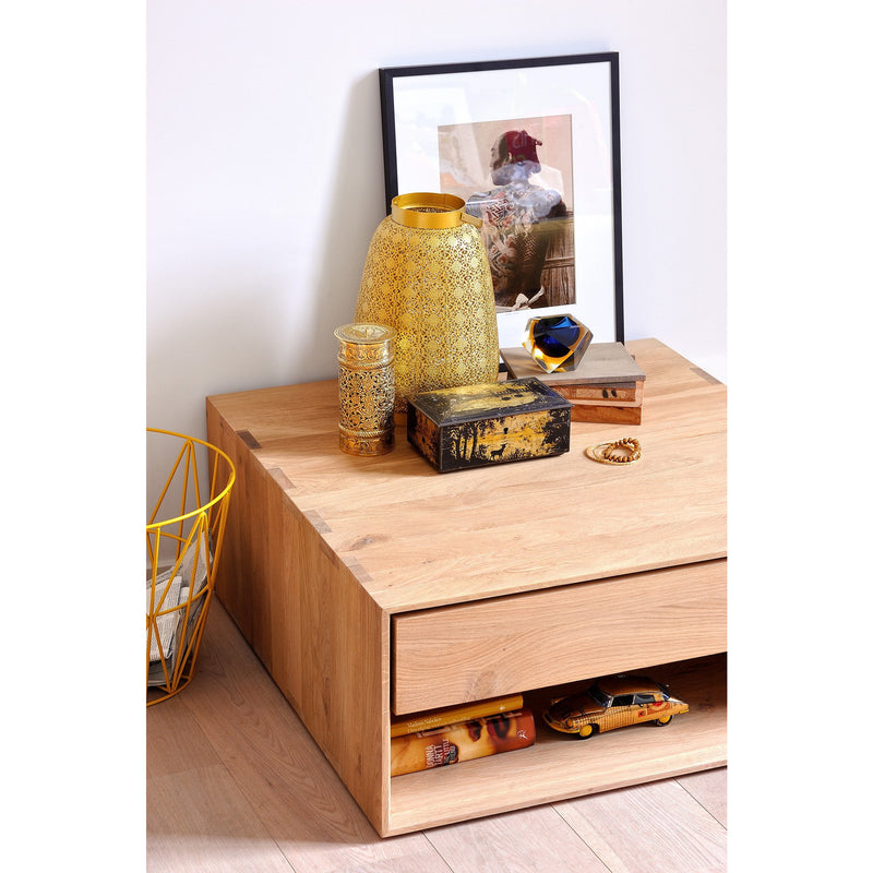 Oak Nordic II Bedside Table