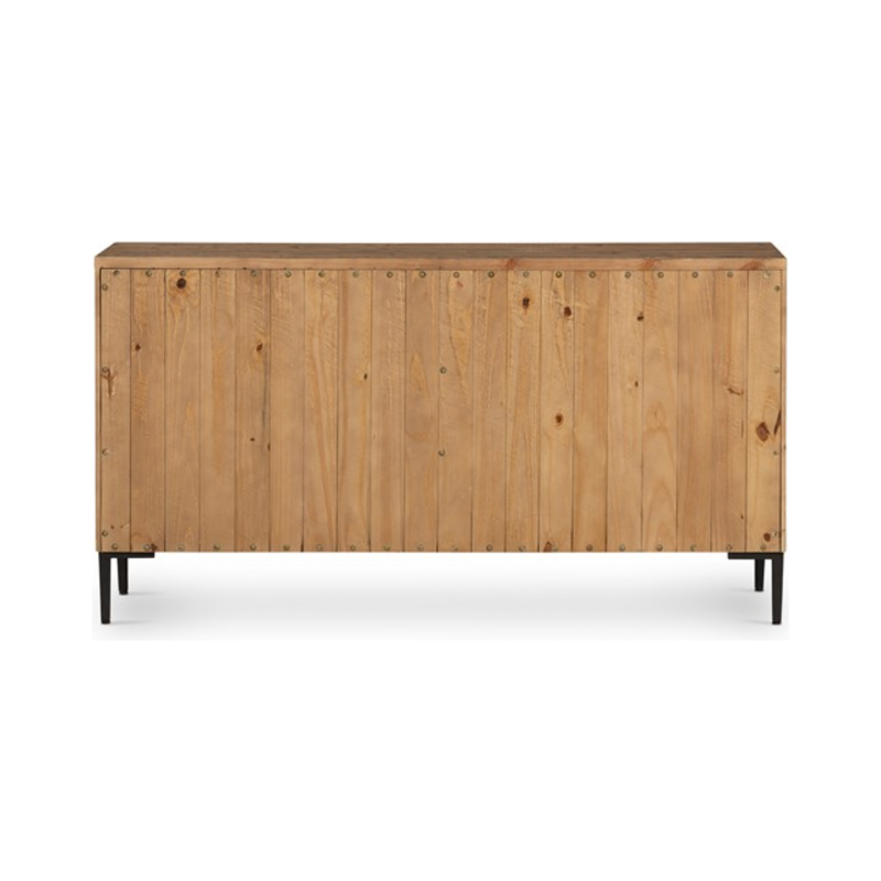 Wyeth 6 Drawer Dresser - Rustic Sandalwood