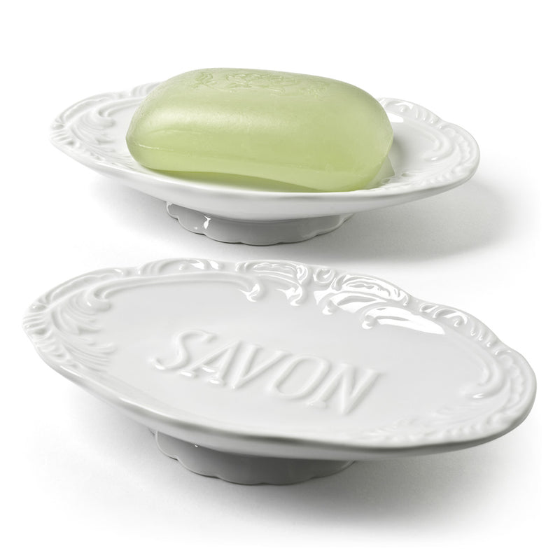 Savon Embossed Soap Dish