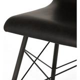 Diaw Dining Chair - Distressed Black