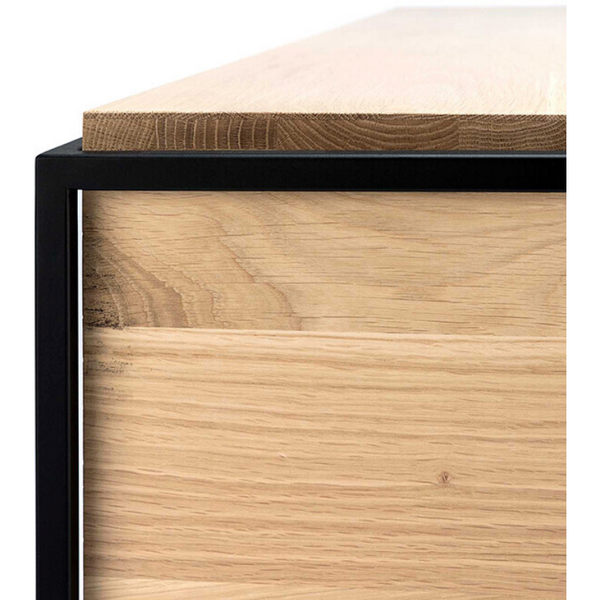 Oak Monolit Bedside Table