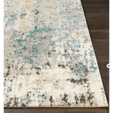 Pune Area Rug- Tan/Charcoal/Beige