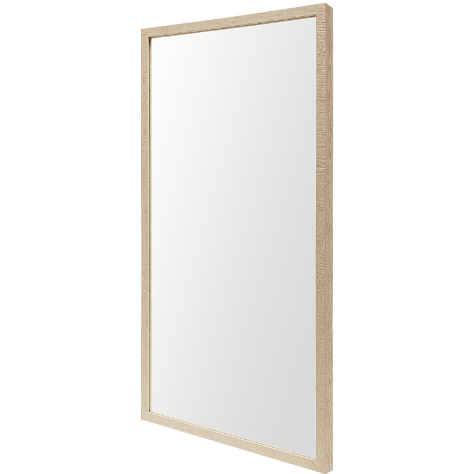 Bristol 20x40" Mirror Tan Plain