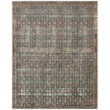 Billie Area Rug - Ocean/Brick