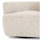 Mila Swivel Chair in Brazos Dove