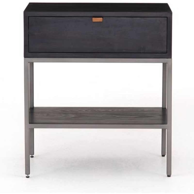 Trey Nightstand - Black Wash