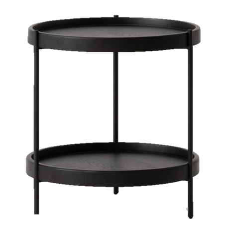 Sage End Table - Black Oak