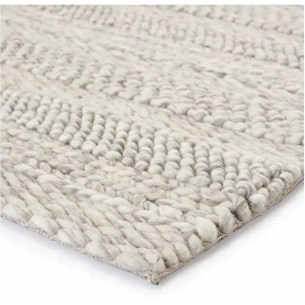 Scandinavia Dula Area Rug - Cinder/Coconut Milk