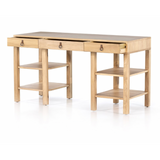 Isador Modular Desk - Dry Wash Poplar