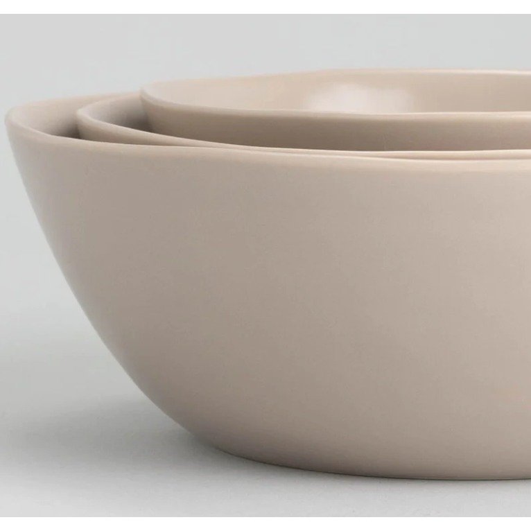 The Nested Serving Bowls Desert Taupe